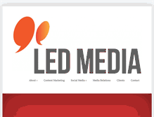 Tablet Screenshot of ledmedia.org